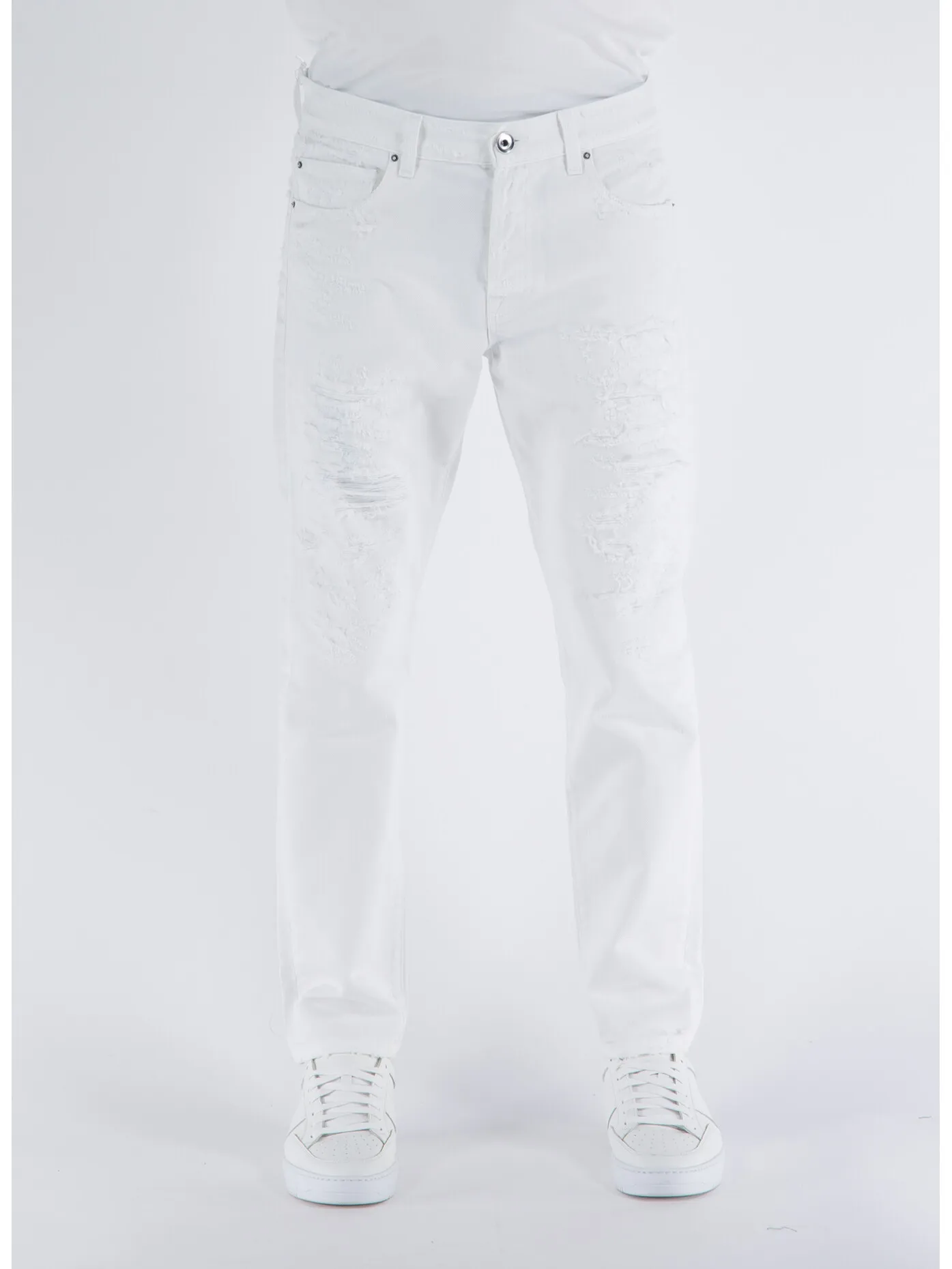    -DESMORE    -JEANS DESTROYED IN DENIM-