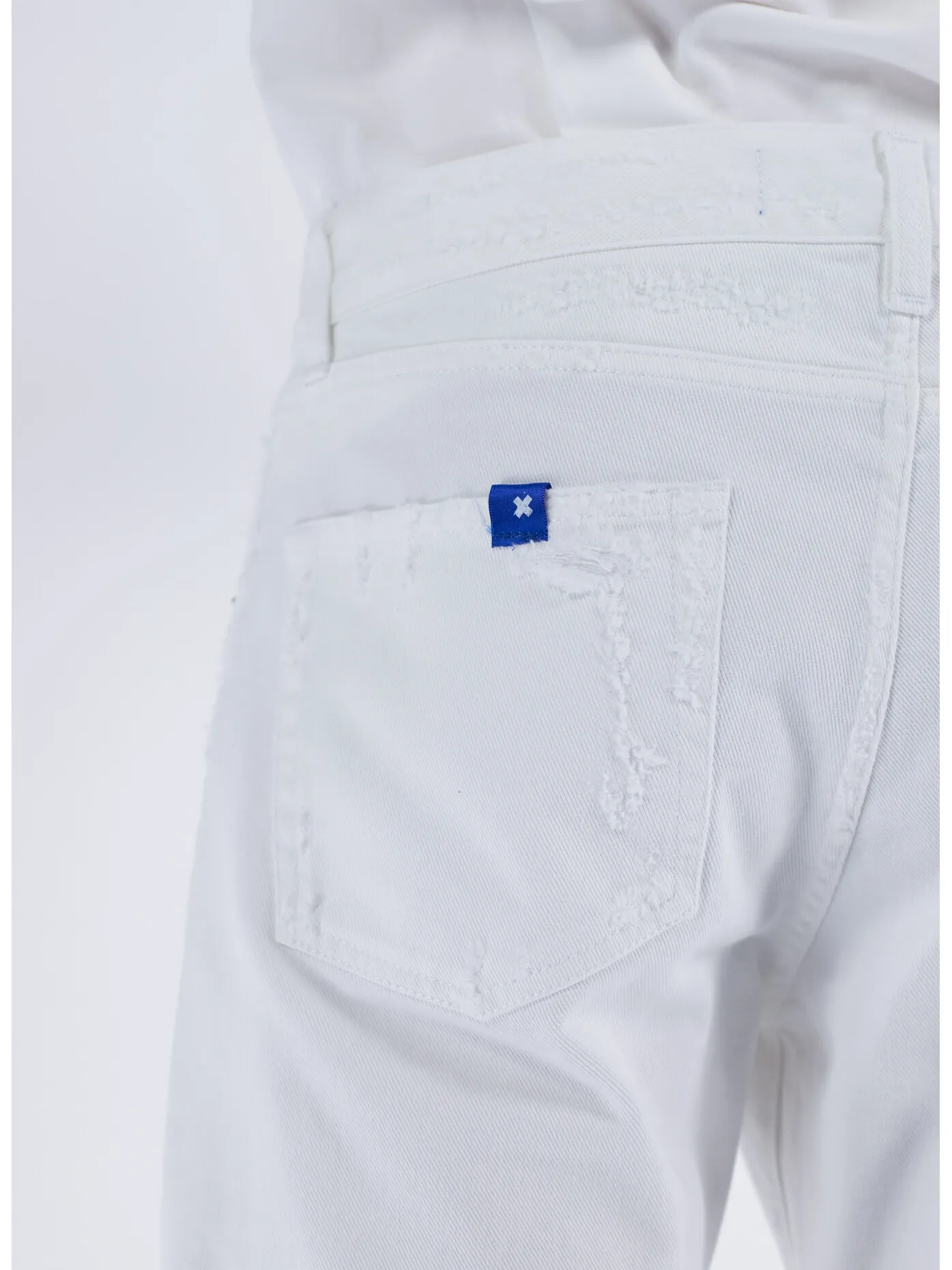     -DESMORE    -JEANS DESTROYED IN DENIM-