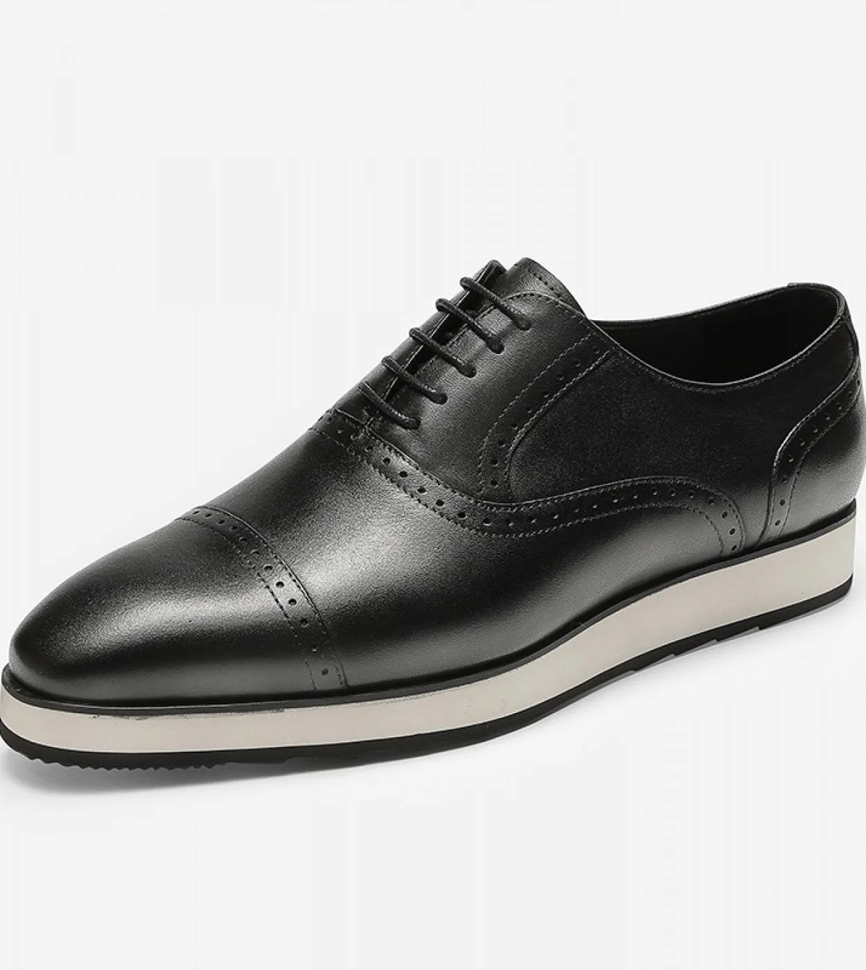 2023 Estate Uomo Vera Piattaforma In Pelle Wingtip Scarpe Oxford Scarpe a punta Stringate Oxford Abito Brogues Matrimonio fatto