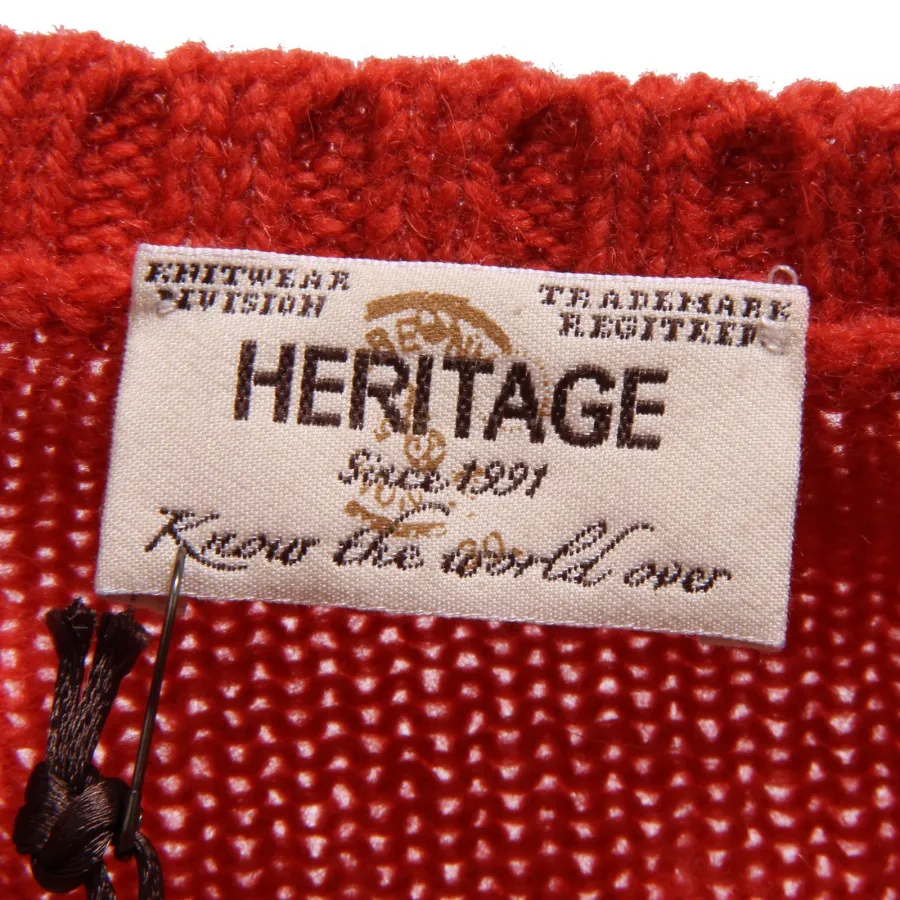 57527 smanicato HERITAGE  maglione maglia uomo sweater men