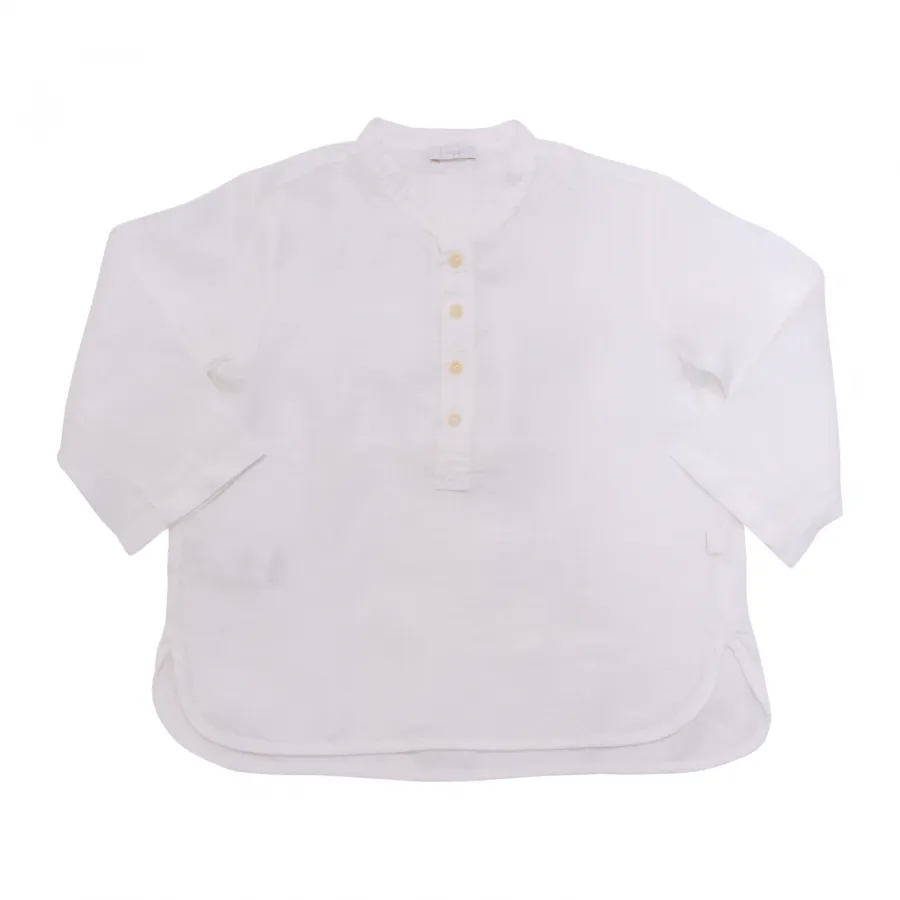 7143AP camicia coreana bimbo IL GUFO boy kids linen shirt