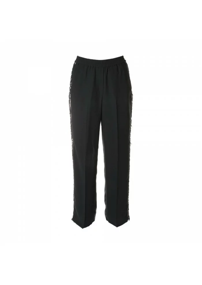 8PM | PANTALONI CON FRANGE MANET VERDE
