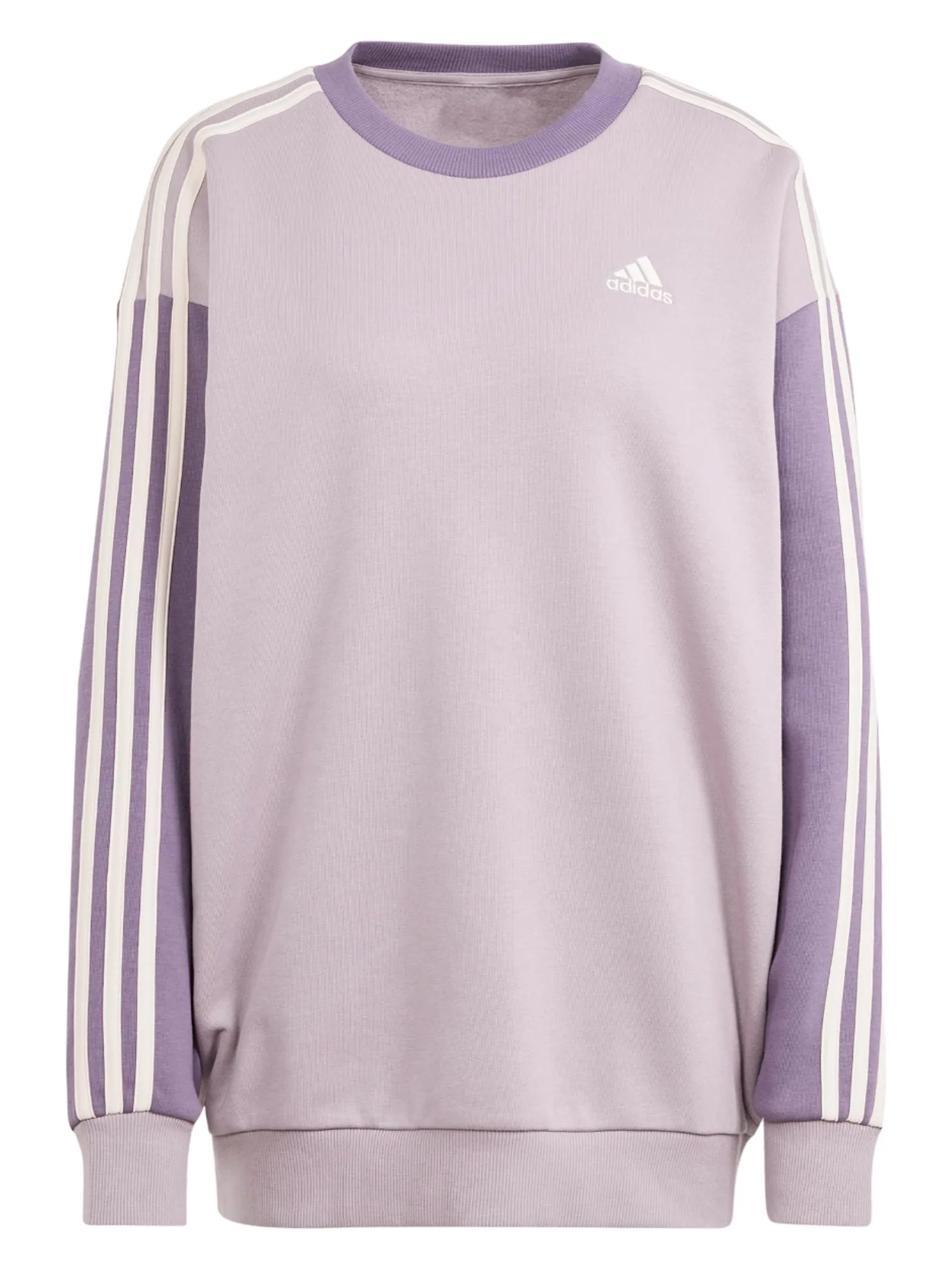 ADIDAS 3-BAND FLEECE ESSENTIALS OVERSIZE FELPA DONNA