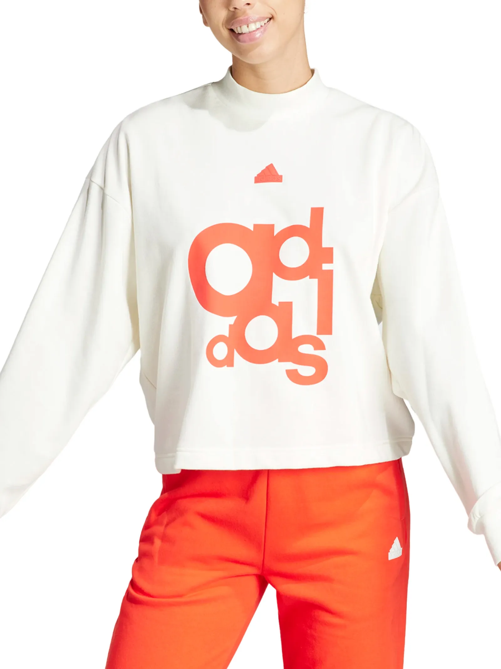 Adidas Bluv Crew Felpa Donna