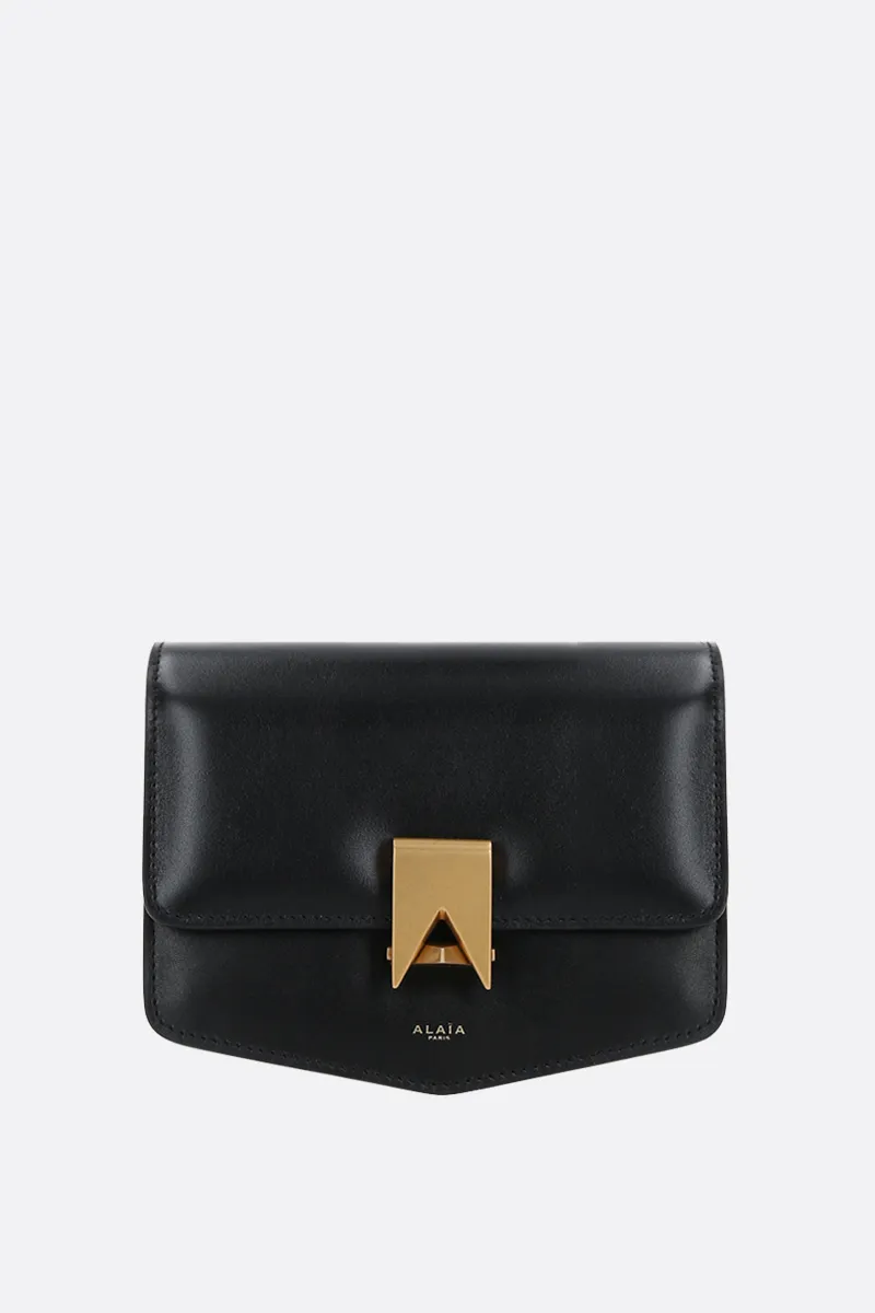  ALAIA borsa a spalla Le Papa small in pelle Box 