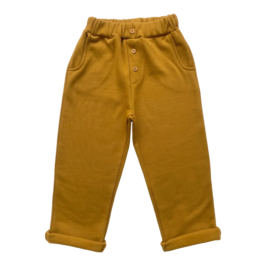  APACHES COLLECTIONS   ROHAN - Pantaloni dritti in cotone | Marrone