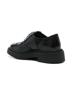 ASH Calzature,Scarpe Oxford Mercer in pelle di vitello nero 