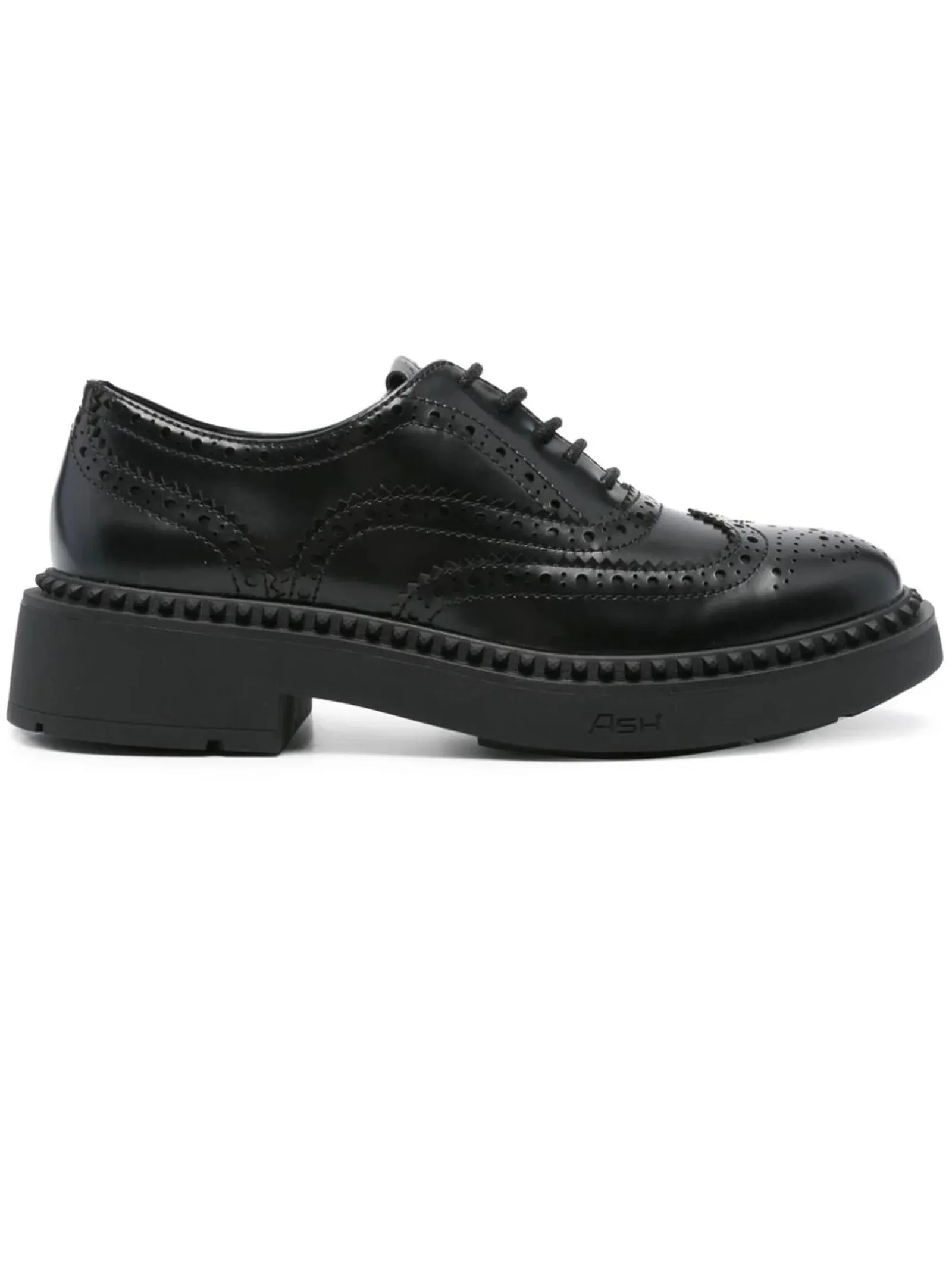 ASH Calzature,Scarpe Oxford Mercer in pelle di vitello nero 
