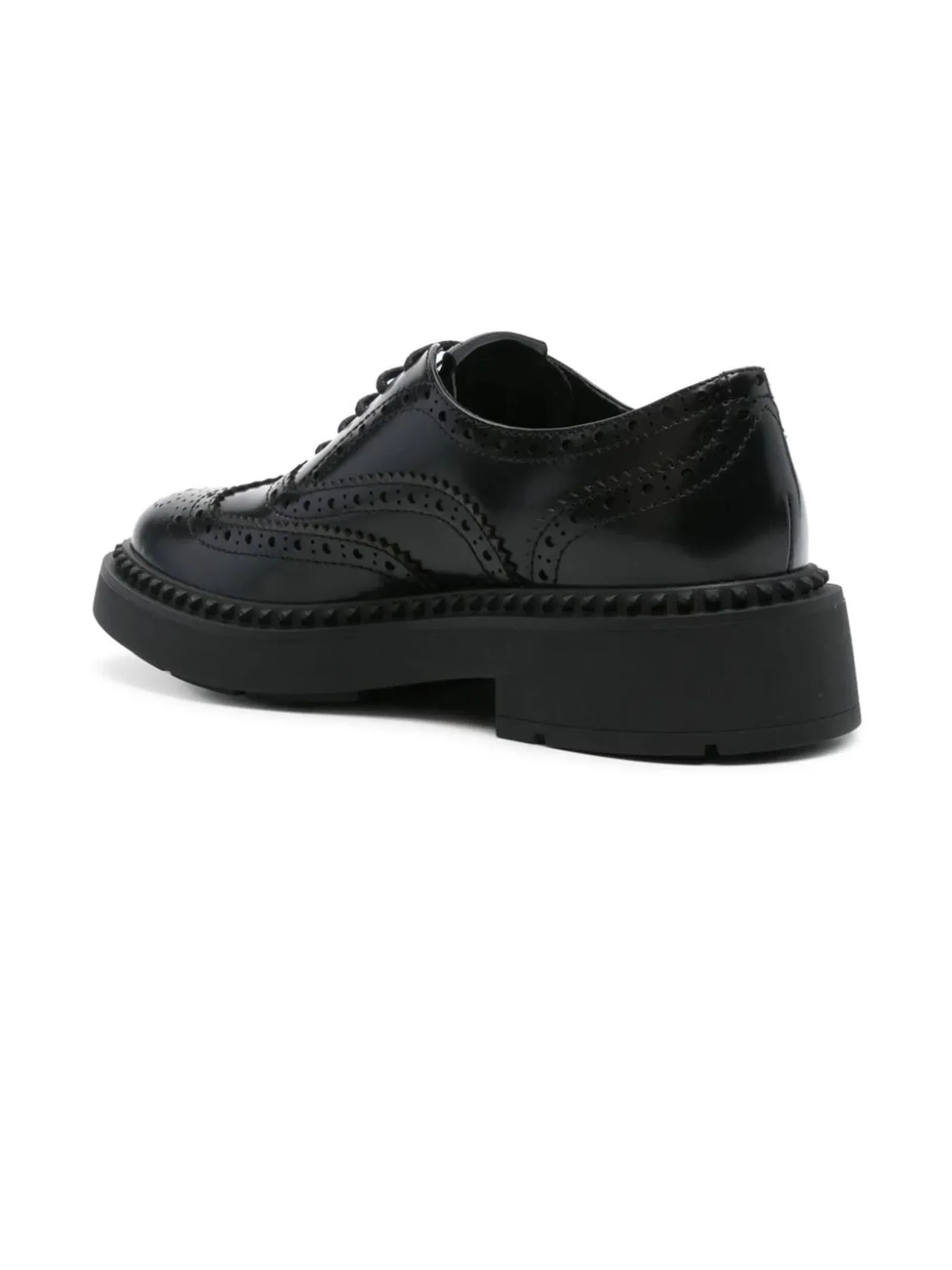 ASH Calzature,Scarpe Oxford Mercer in pelle di vitello nero 