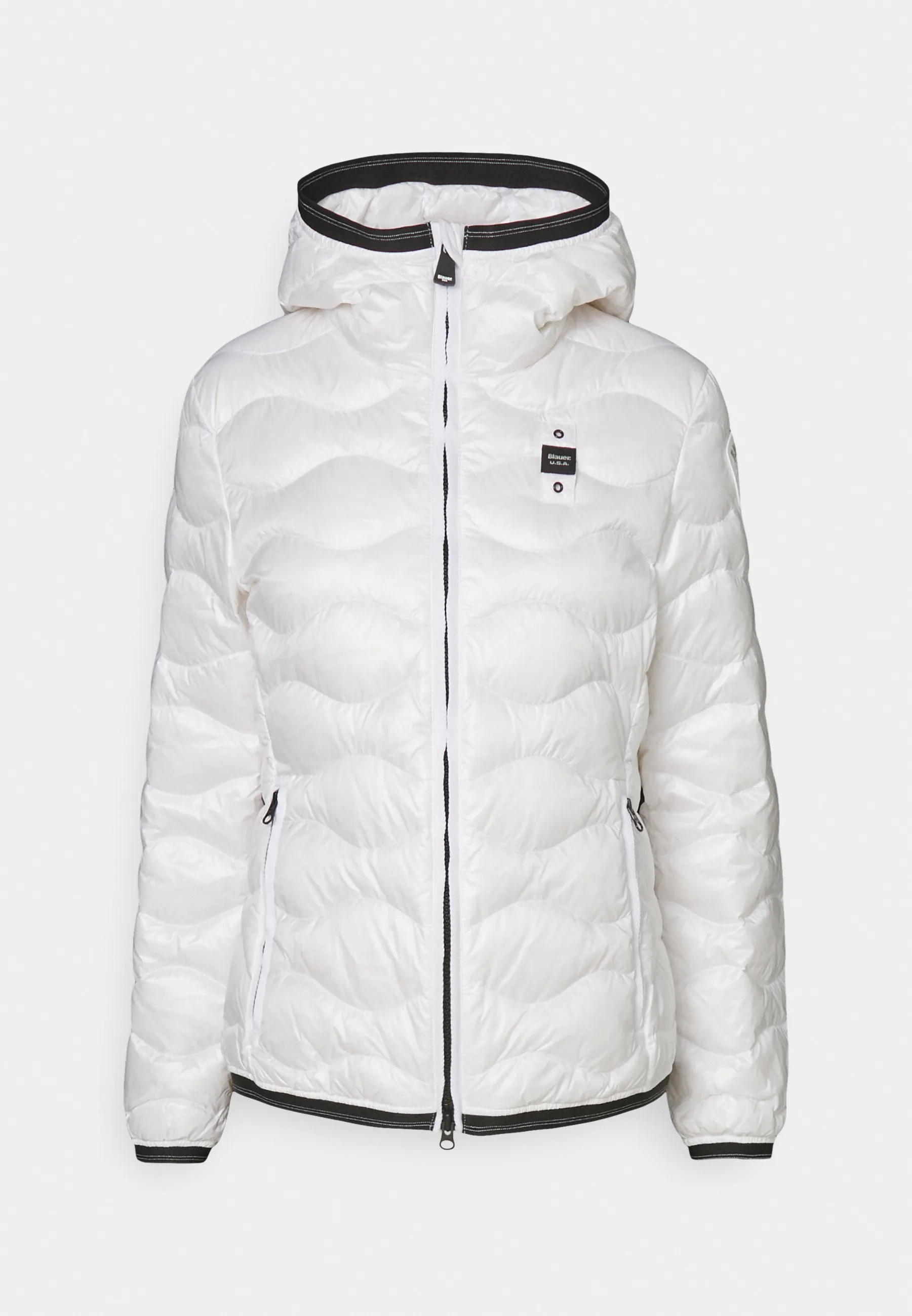 BASIC HOODIE ROLL STICHING - Piumino