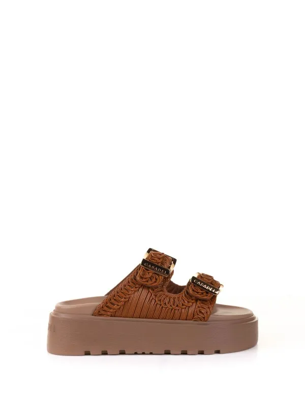 Birky Ale slipper with wedge