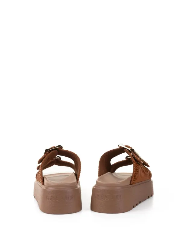 Birky Ale slipper with wedge