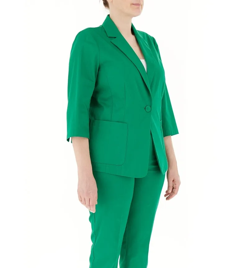 Blazer in cotone