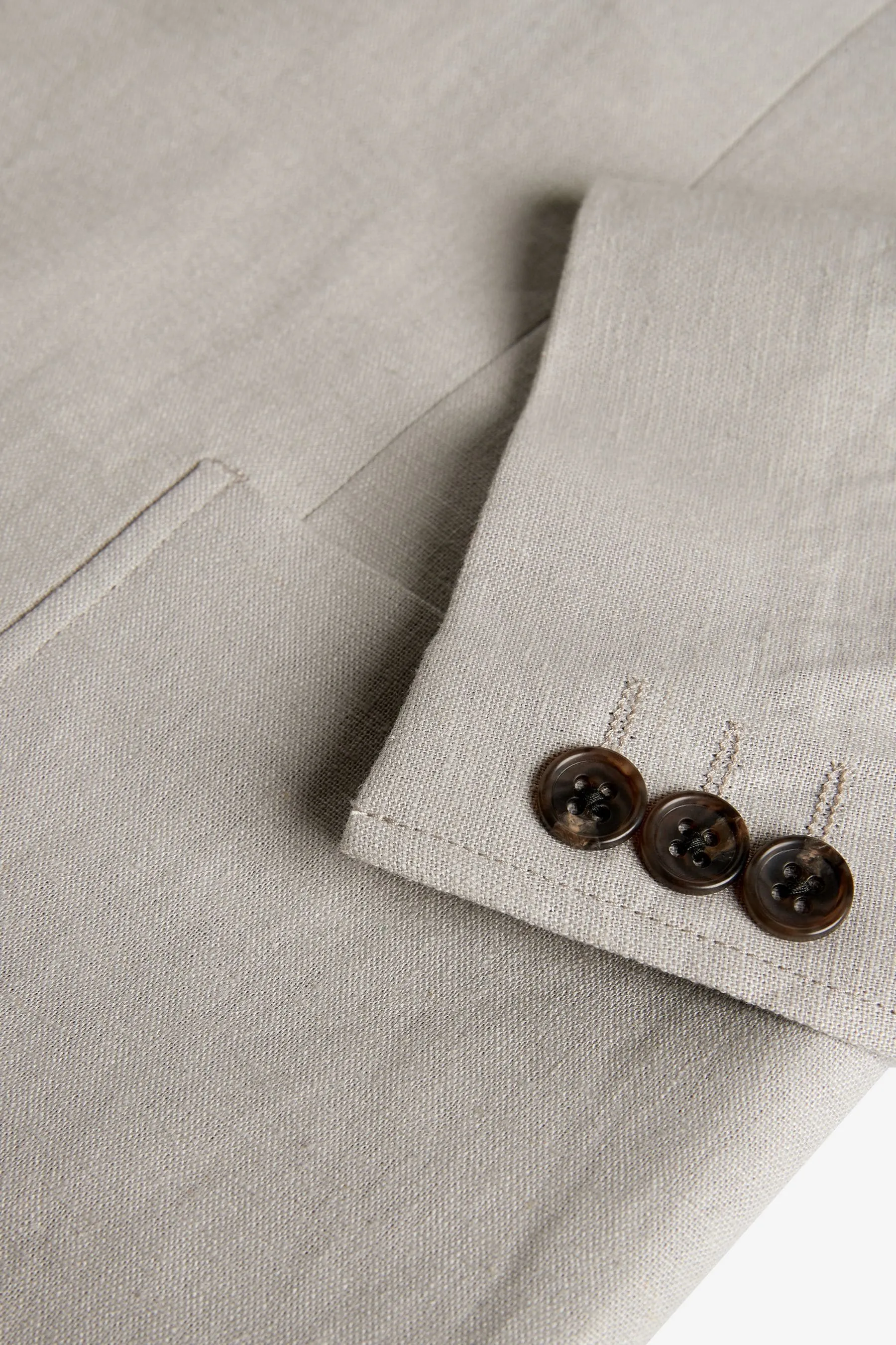Blazer in misto lino