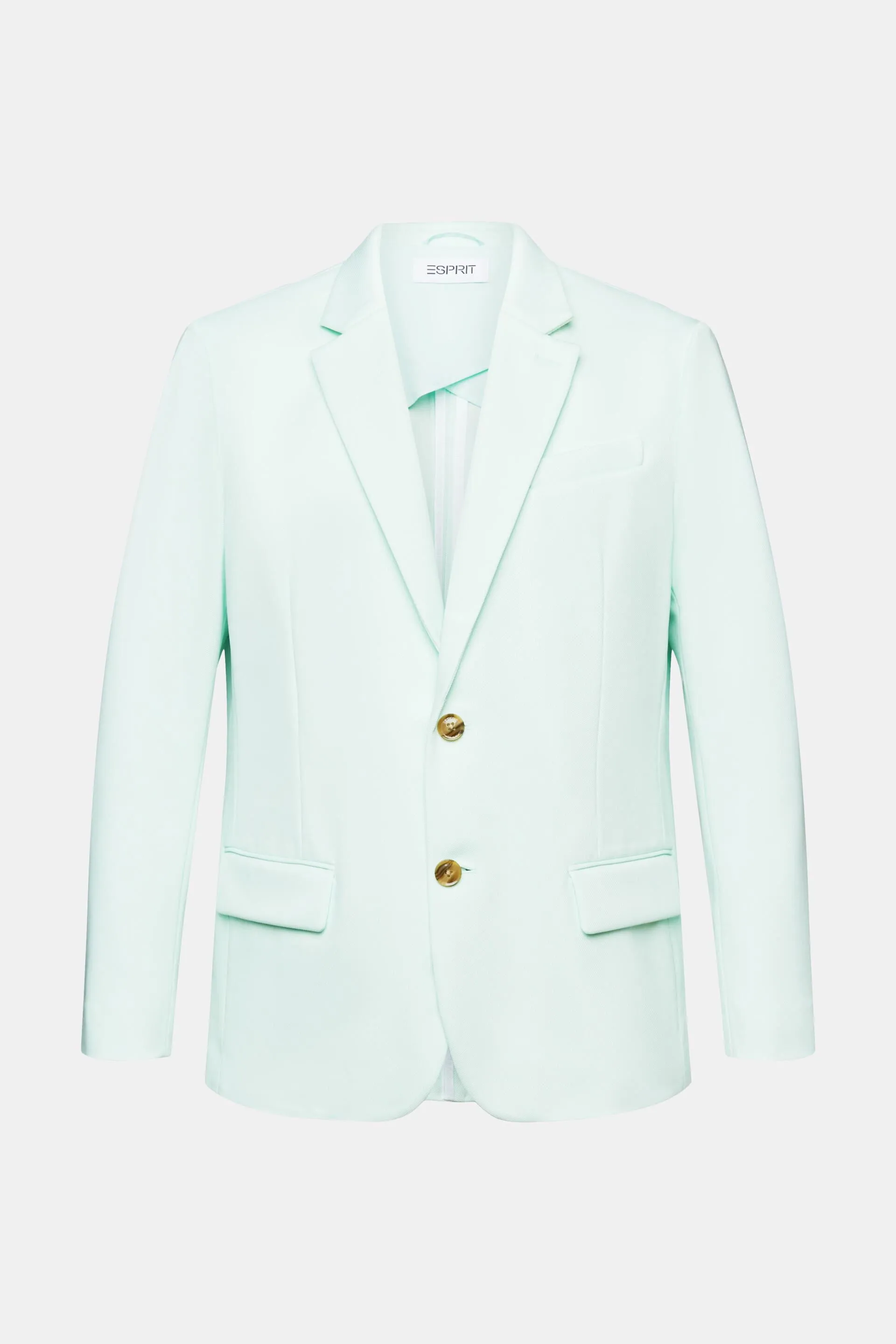 Blazer monopetto in twill