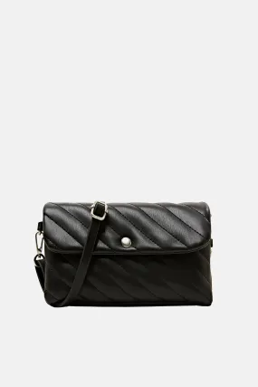 Borsa a tracolla con patta davanti