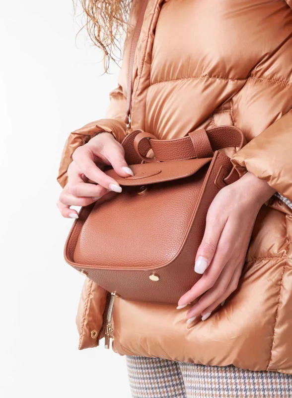 Borsa a tracolla donna cammello - iBlues