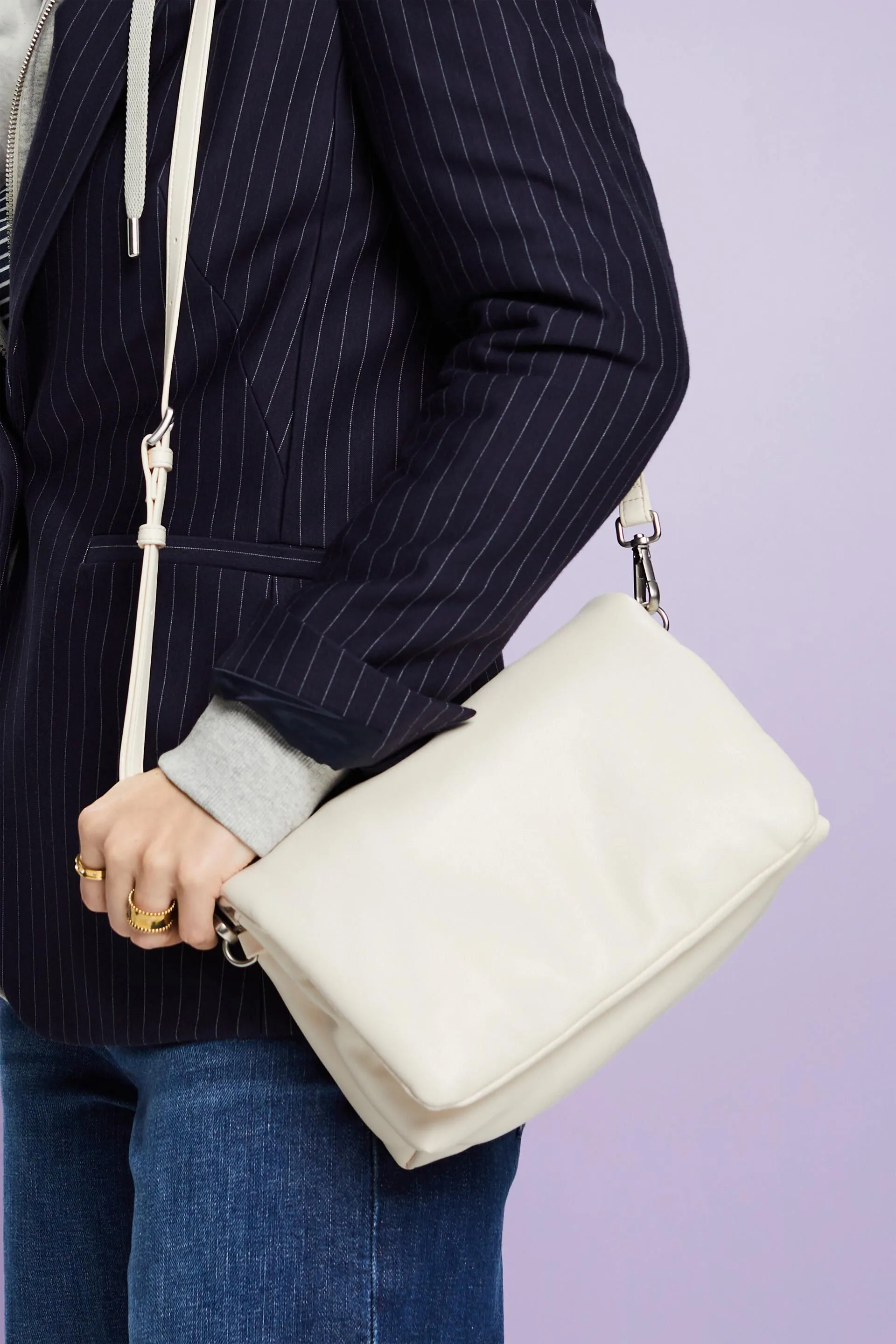 Borsa a tracolla in pelle vegana