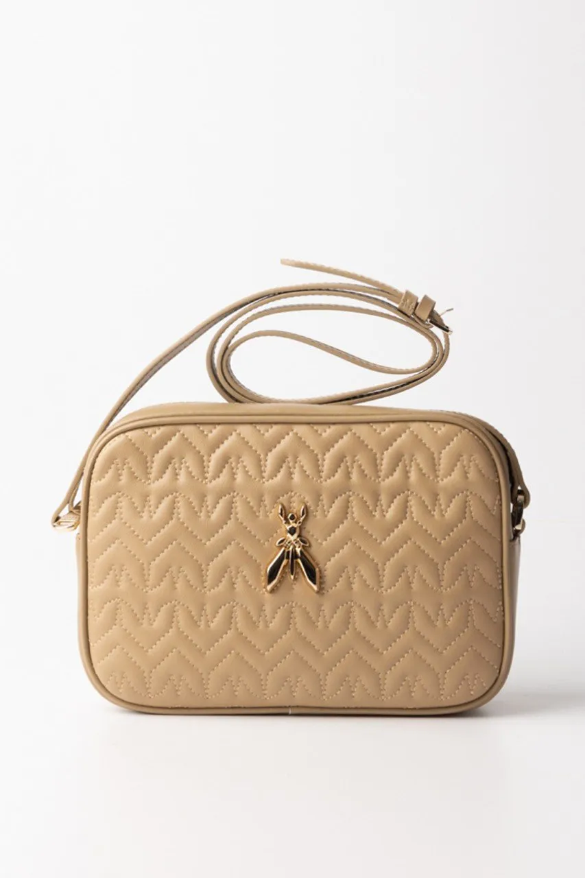 Borsa a tracolla trapuntata Winter Sand
