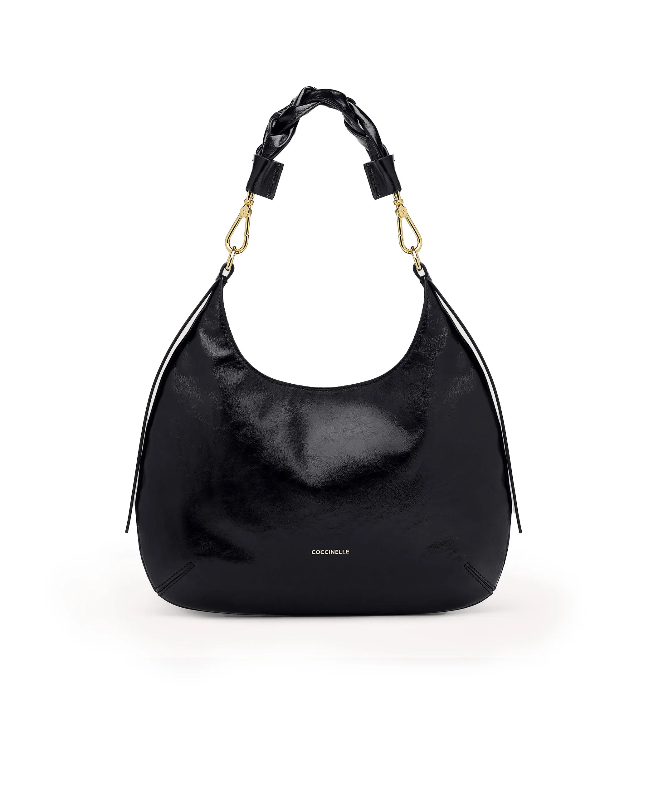 Borsa Chariot Rock pelle nera