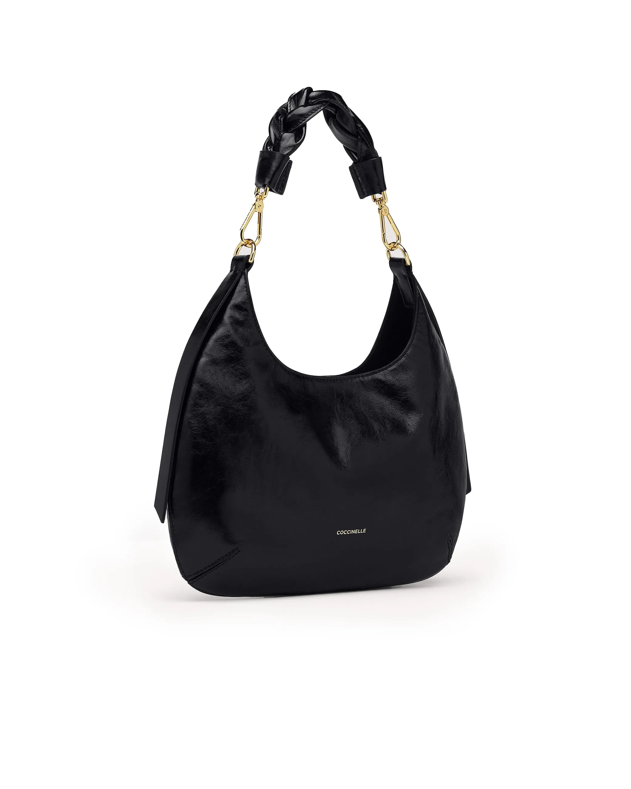Borsa Chariot Rock pelle nera
