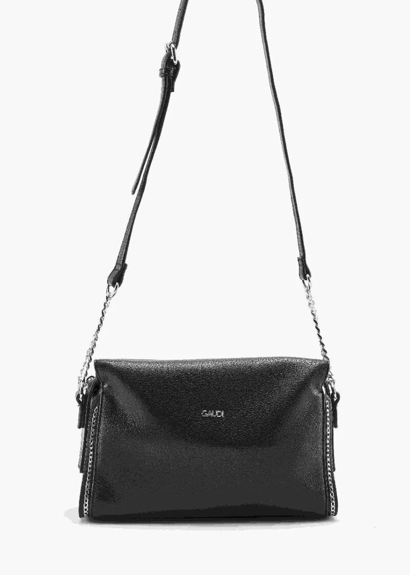 Borsa crossbody con tracolla a catena