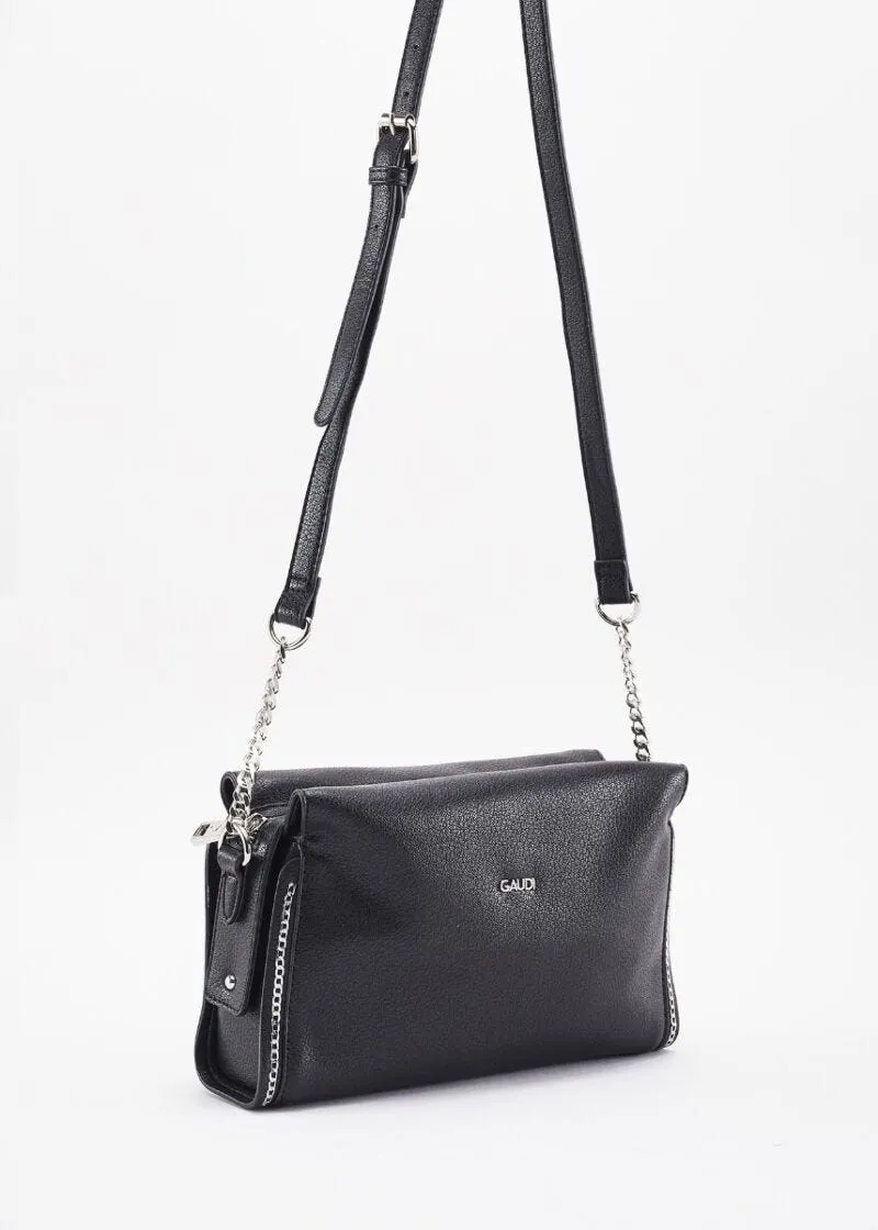 Borsa crossbody con tracolla a catena