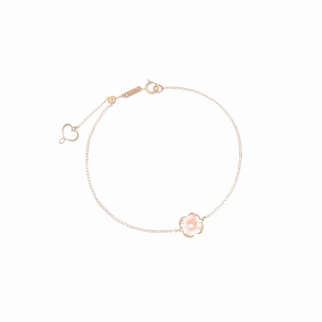 Bracciale moragnite rosa Maman et Sophie BPMANMG