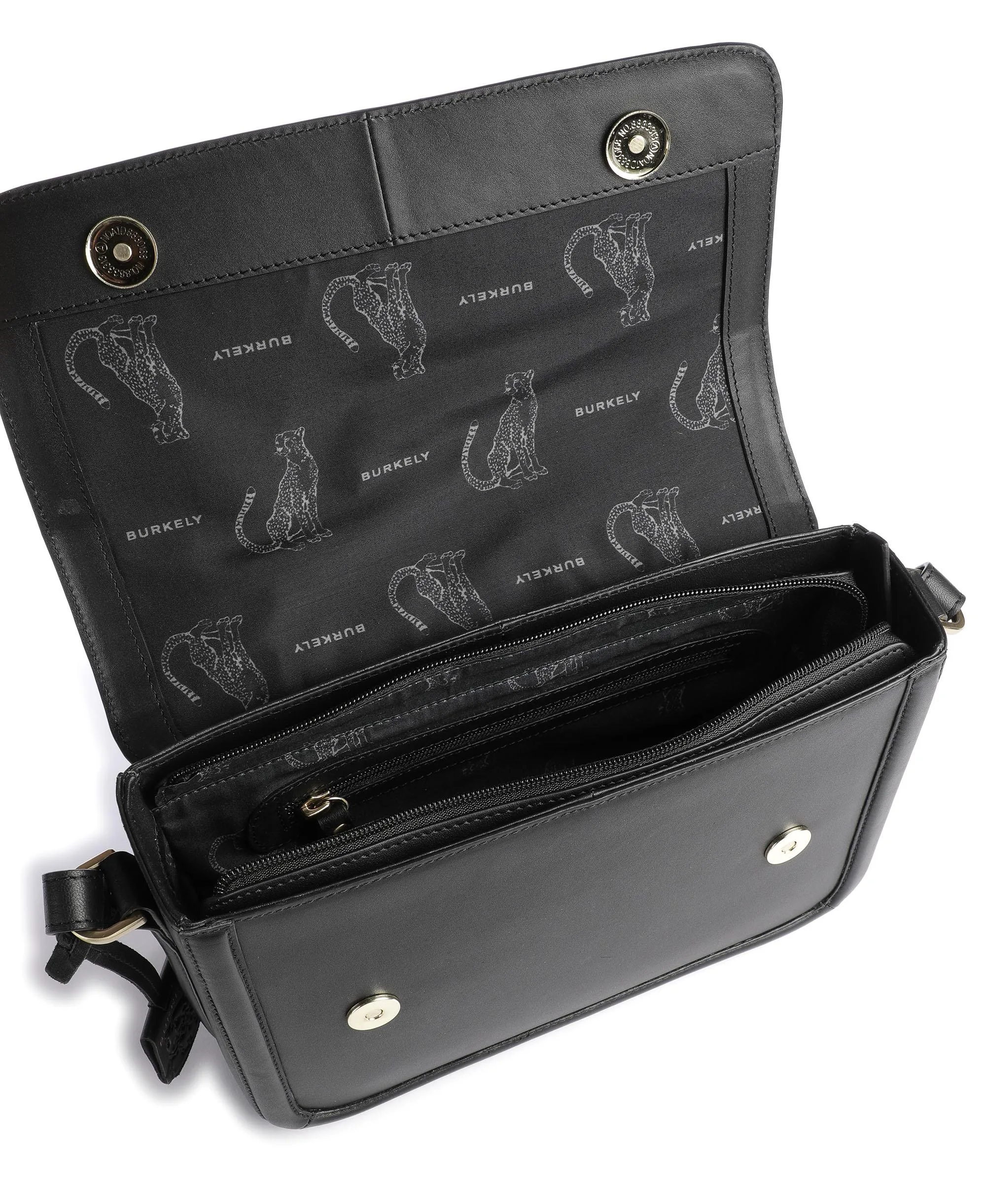  Burkely Beloved Bailey Borsa a mano pelle nero  
