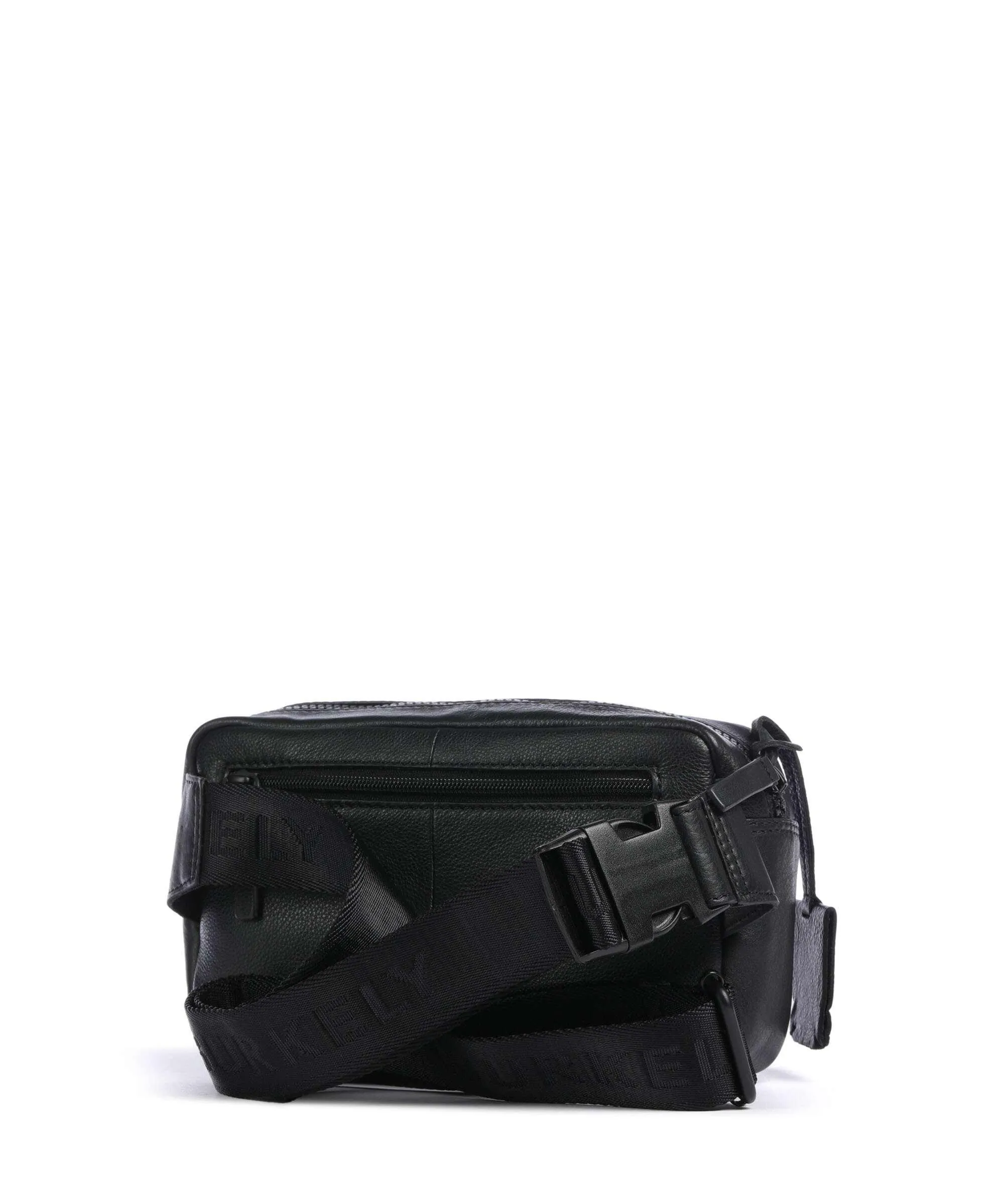  Burkely Minimal Mason Borsa a tracolla pelle granulata nero  