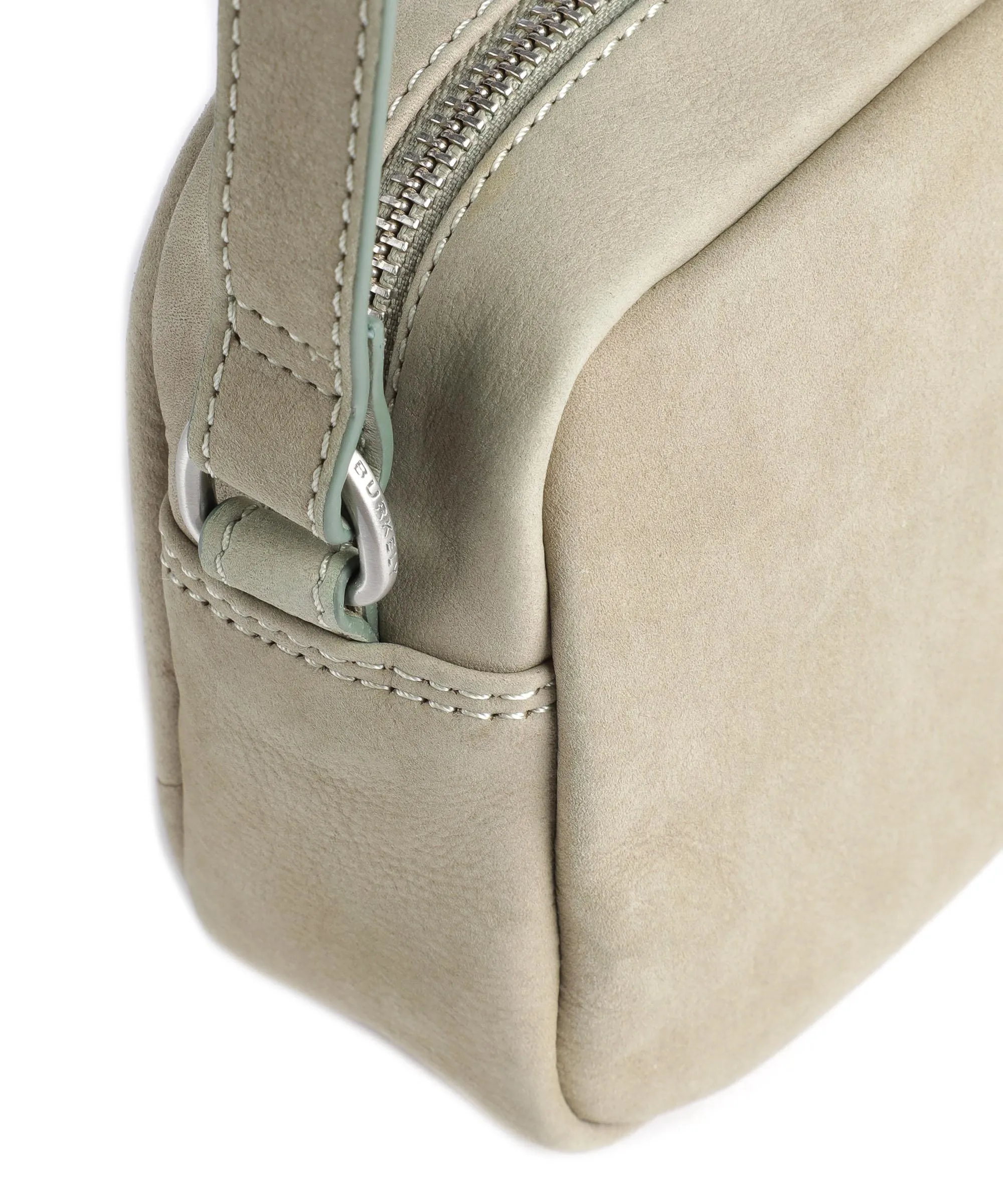 Burkely Still Selene Borsa a tracolla pelle ruvida grigio-verde  