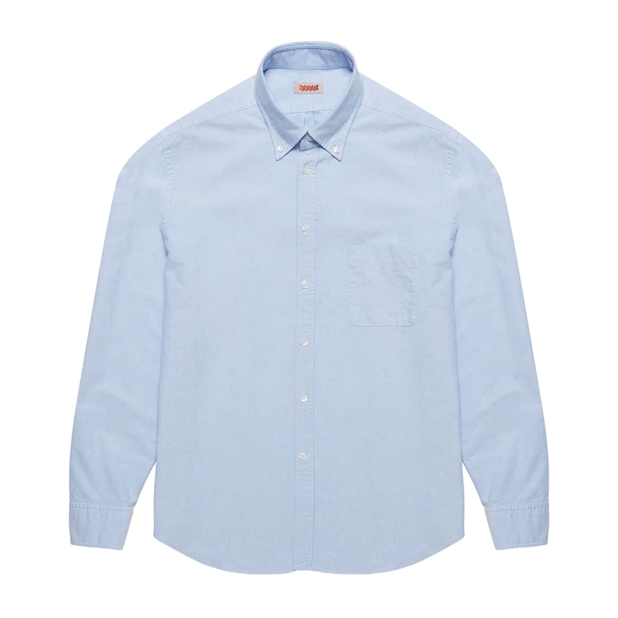 Camicia Baracuta Washed Oxford Celeste