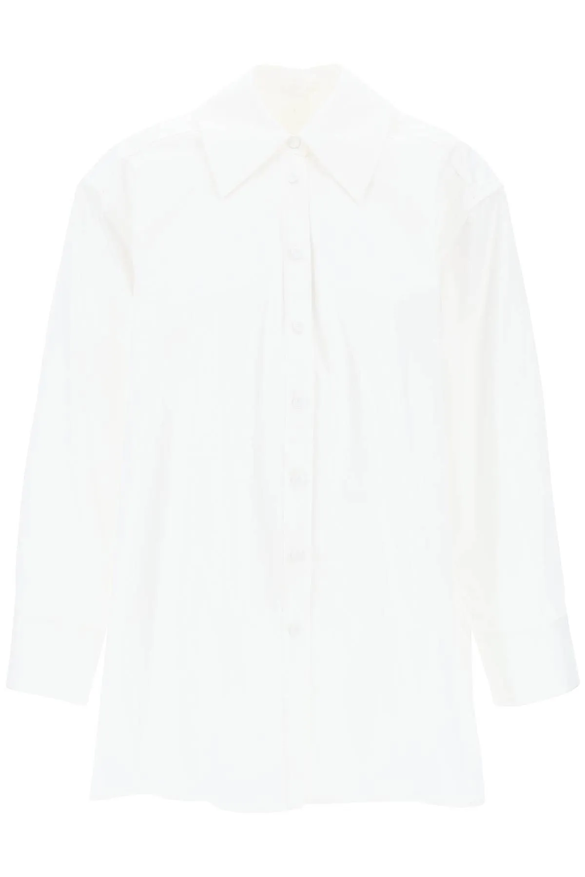 Camicia oversize con doppio colletto