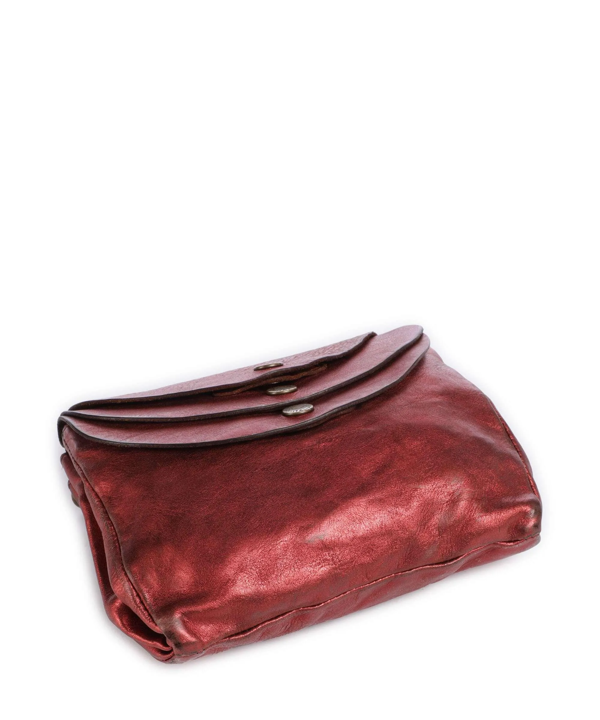  Campomaggi Borsa a tracolla pelle bovina rosso  