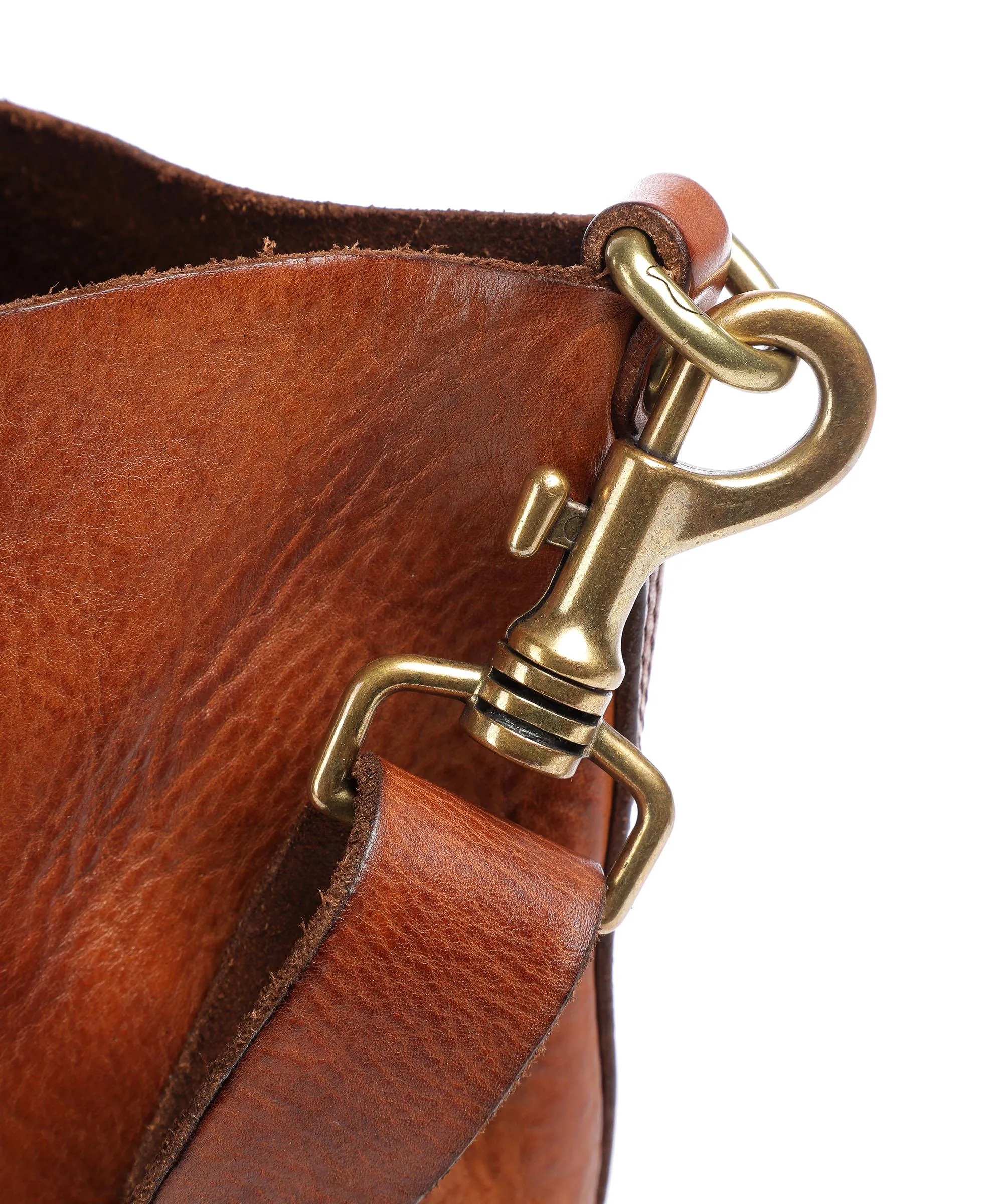  Campomaggi Borsa shopper pelle bovina cognac  