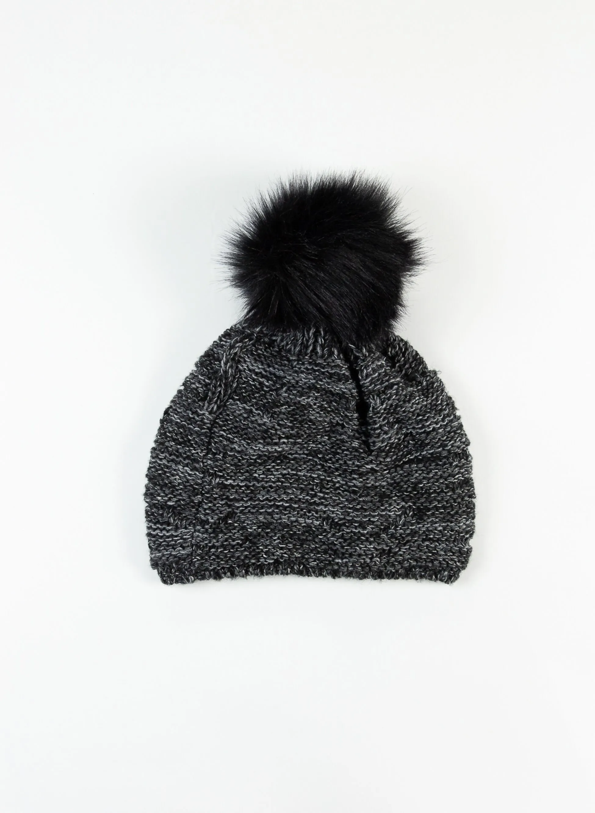 cappello long con pompon