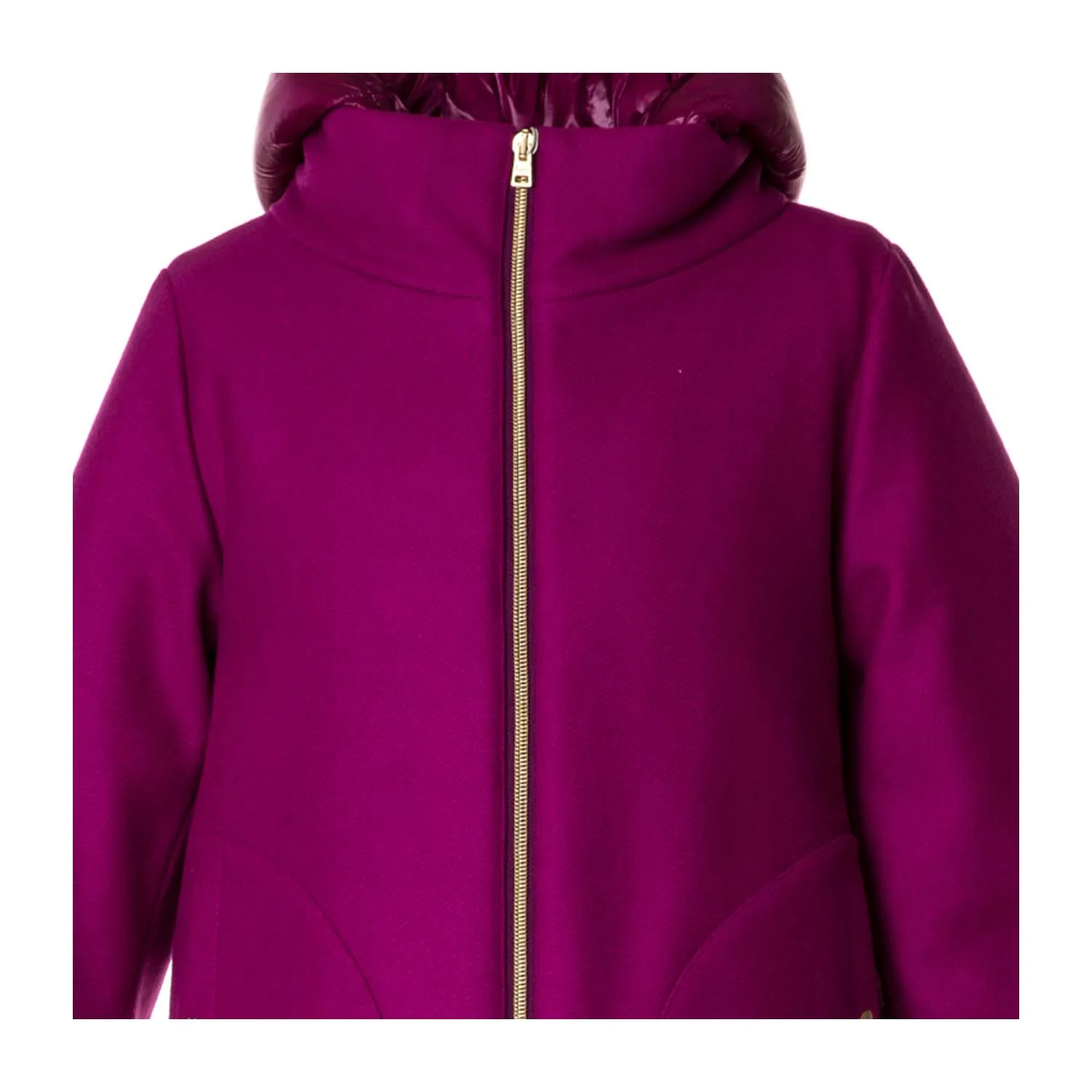 Cappotto Piumino Zip Bambina Teen