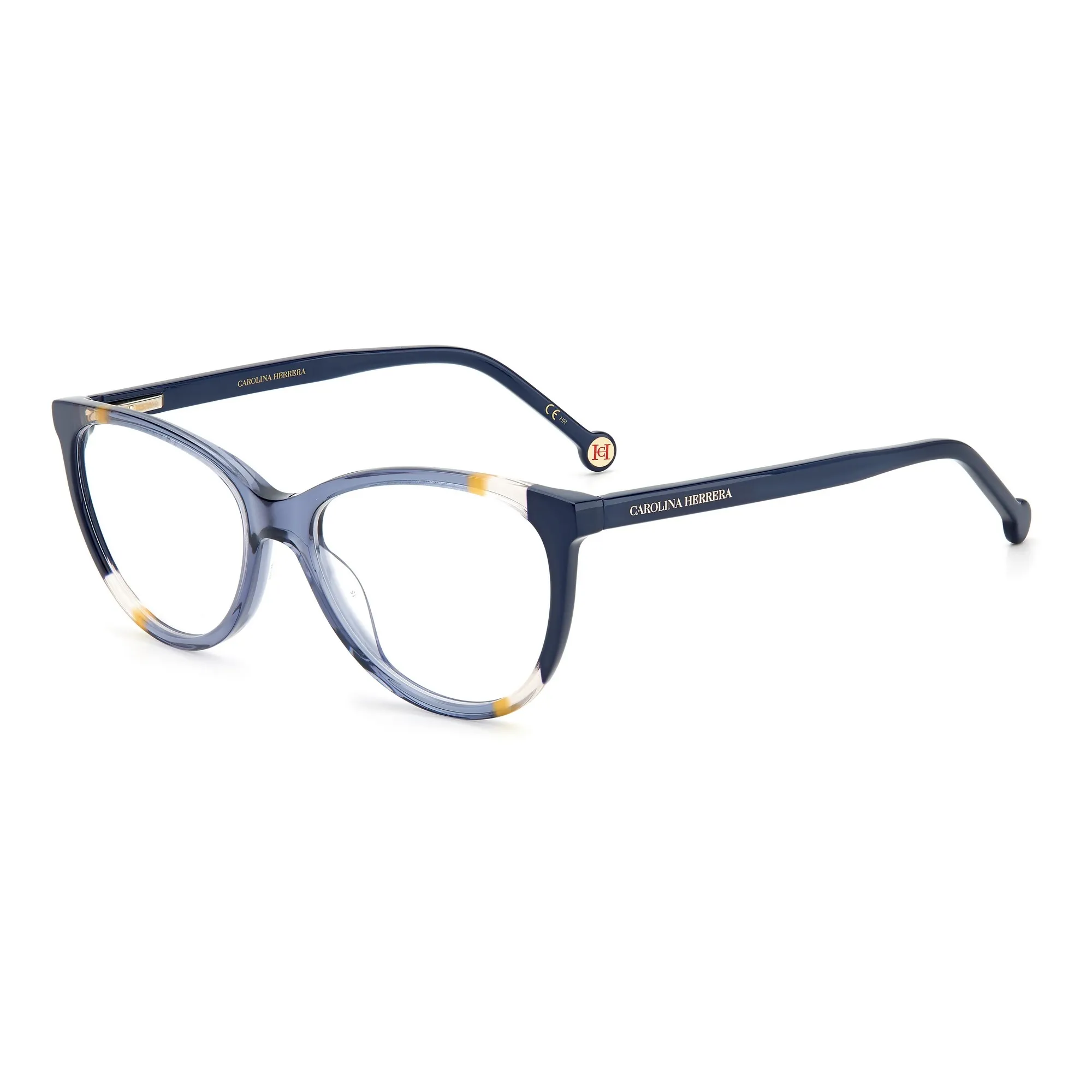   Carolina Herrera CH 0064 - RTC Blu Arancio | Occhiale Da Vista Donna 