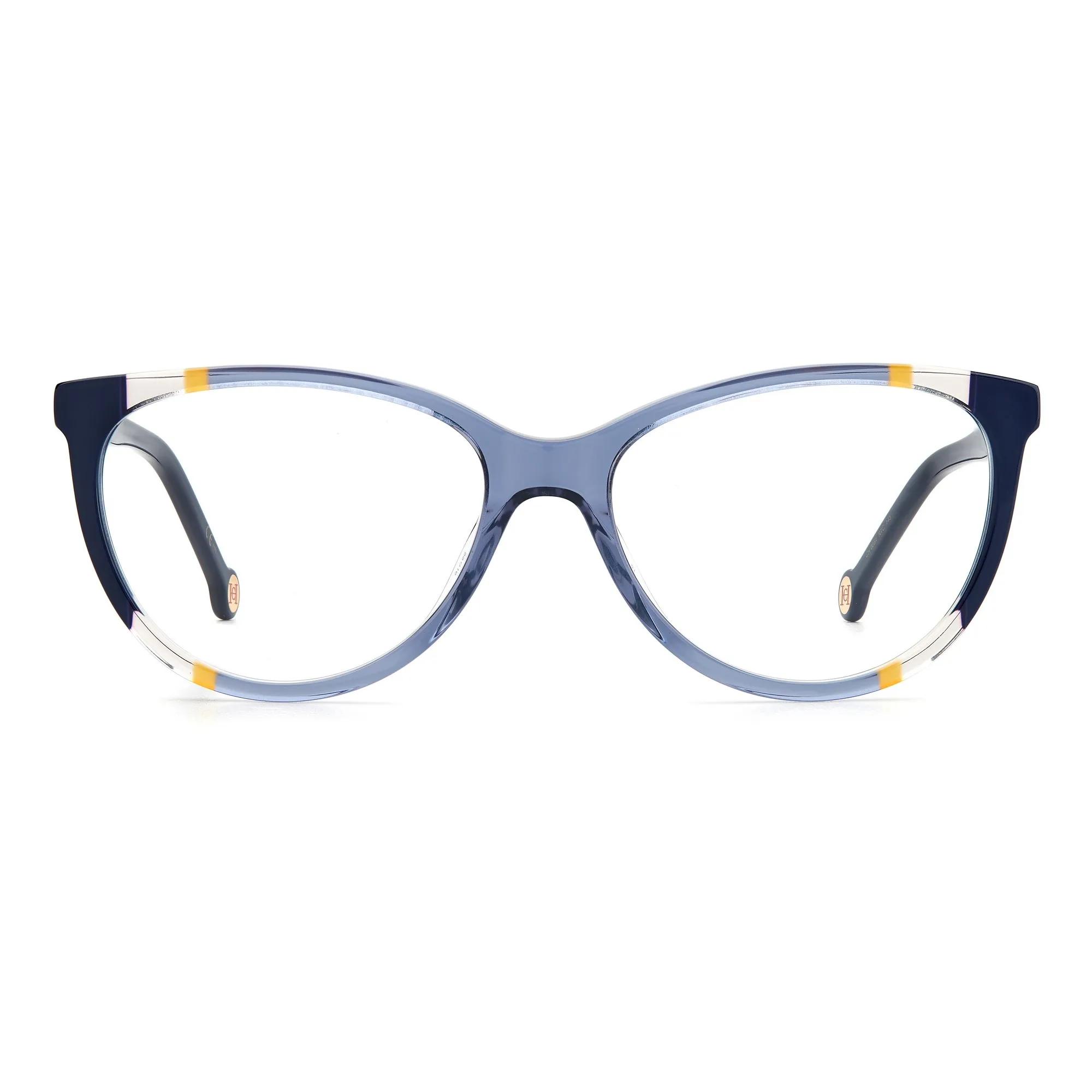   Carolina Herrera CH 0064 - RTC Blu Arancio | Occhiale Da Vista Donna 