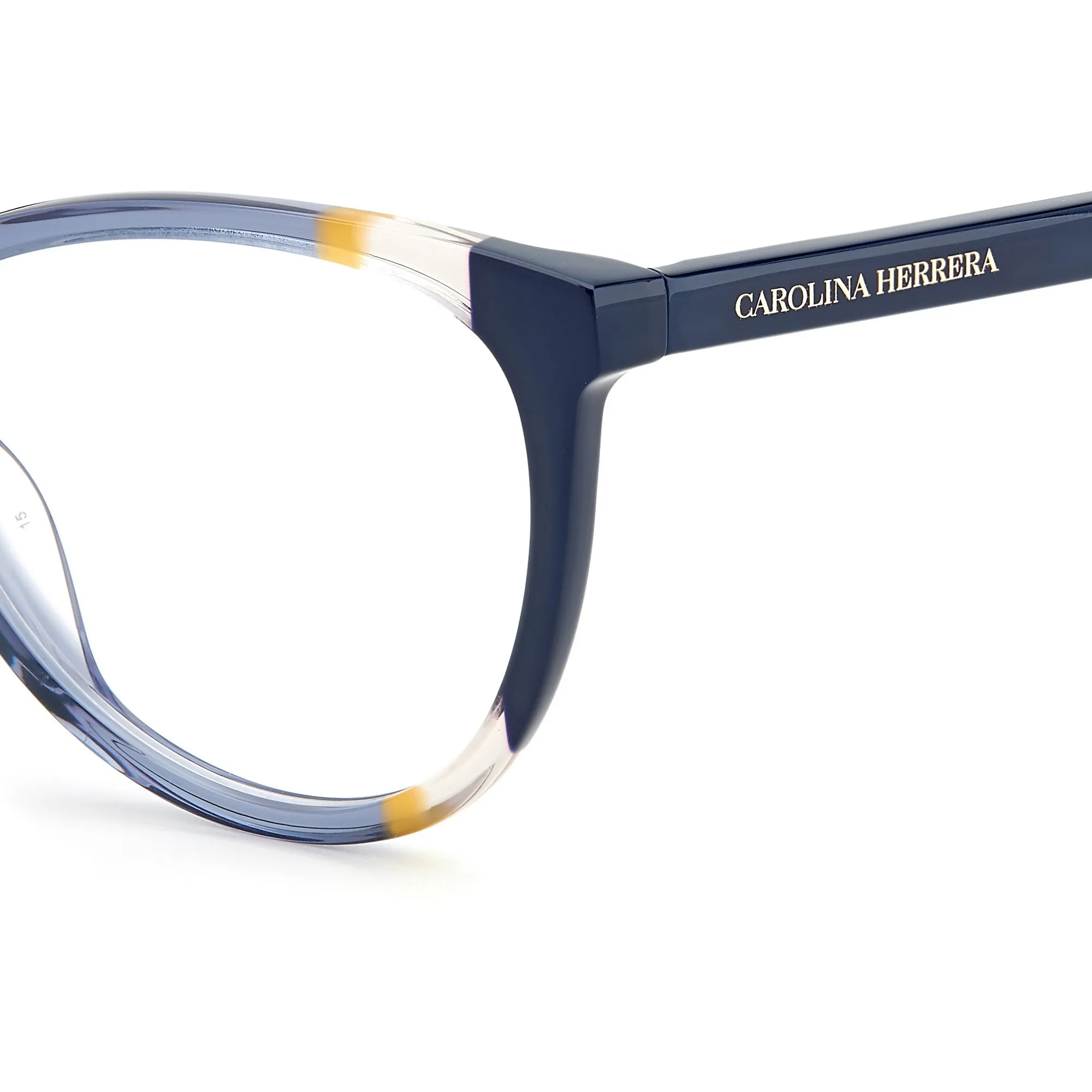   Carolina Herrera CH 0064 - RTC Blu Arancio | Occhiale Da Vista Donna 