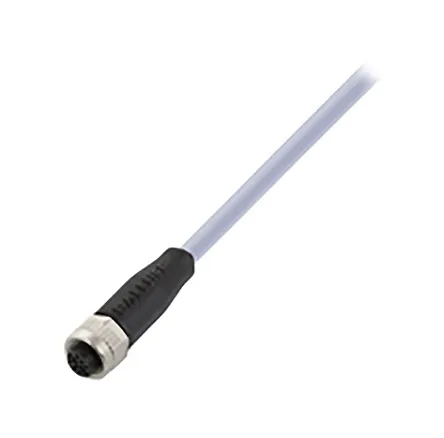Cavo sensore/attuatore BALLUFF 4 cond. M8 Femmina / Senza terminazione, L. 5m