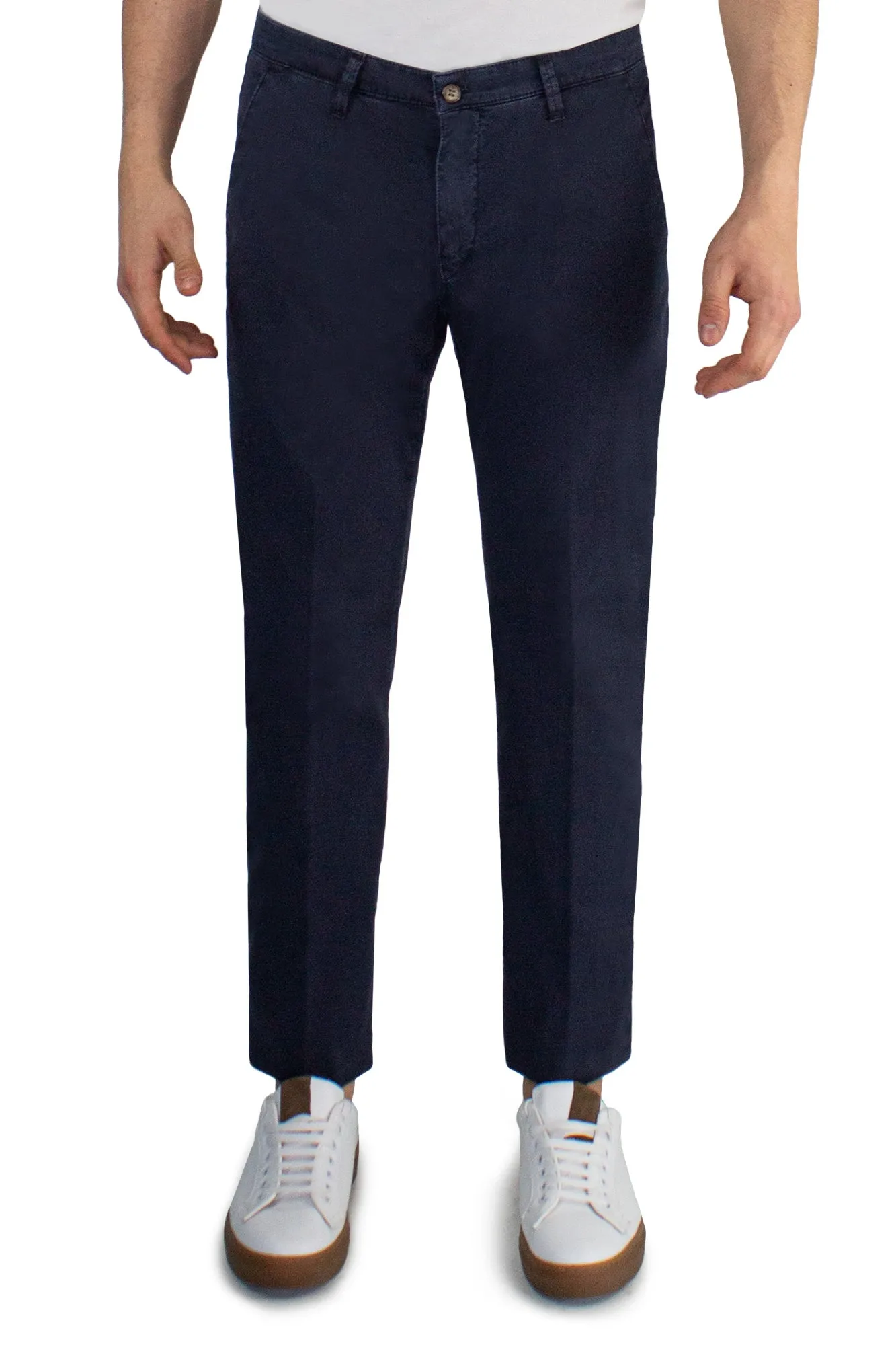 Chinos in cotone elasticizzato armaturato