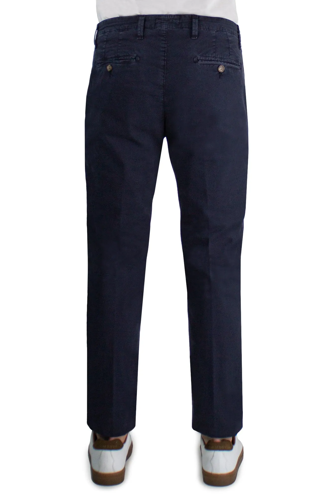Chinos in cotone elasticizzato armaturato
