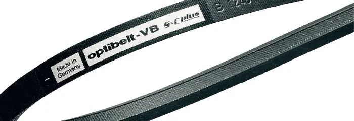 Cinghia di trasmissione OPTIBELT serie VB S=C Plus, sezione 25, 3210mm x 25mm, in Gomma