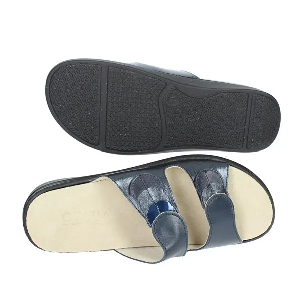 Cinzia Soft  CIABATTE BASSE MZ016 BLU