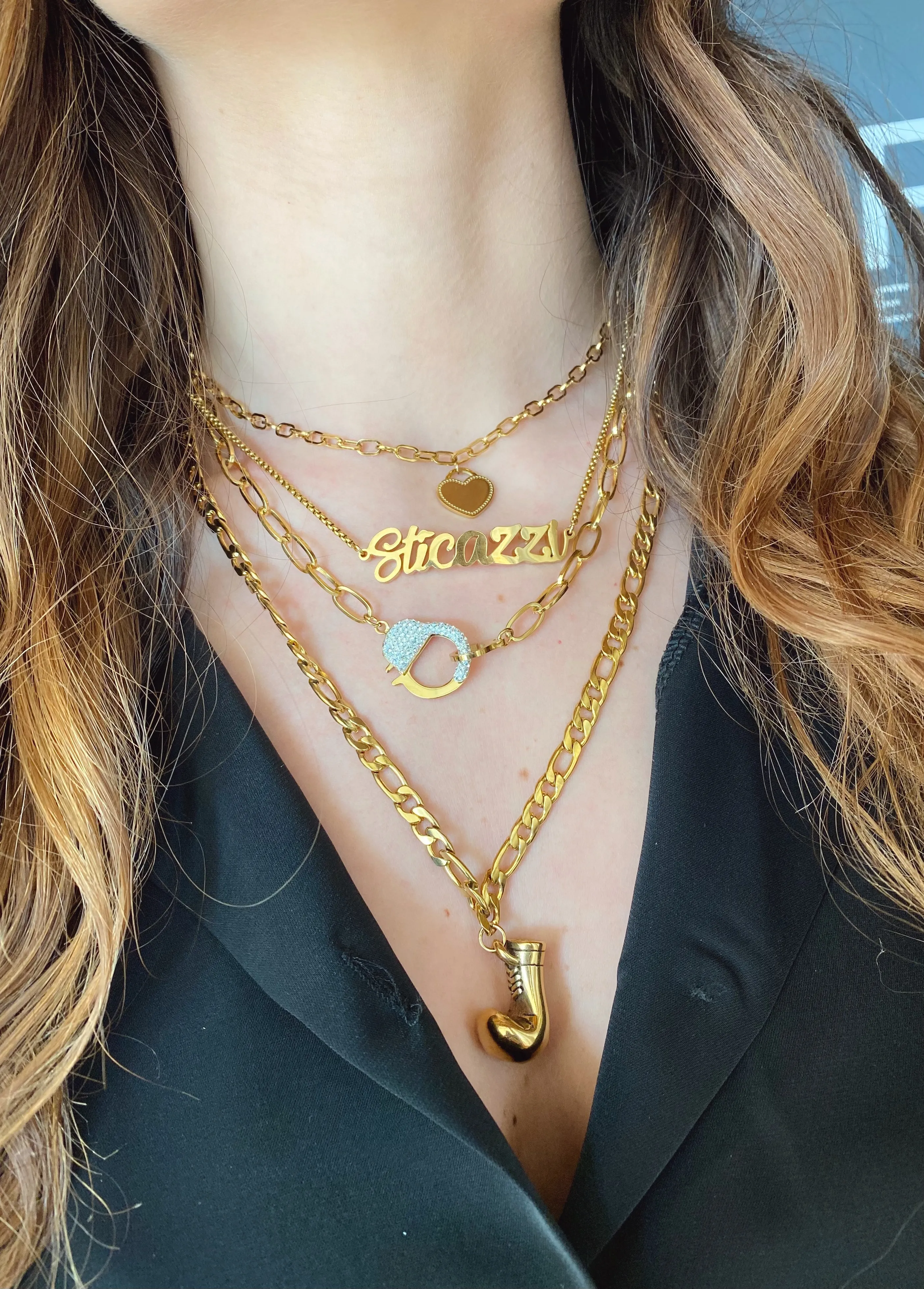 COLLANA BOXE UNISEX PERSONALIZZABILE