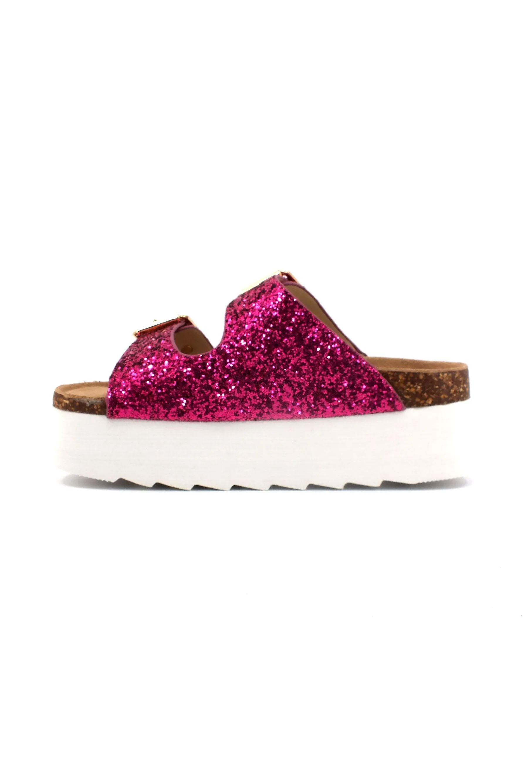 COLORS OF CALIFORNIA Ciabatta Donna Glitter High Fuxia HC.BES022