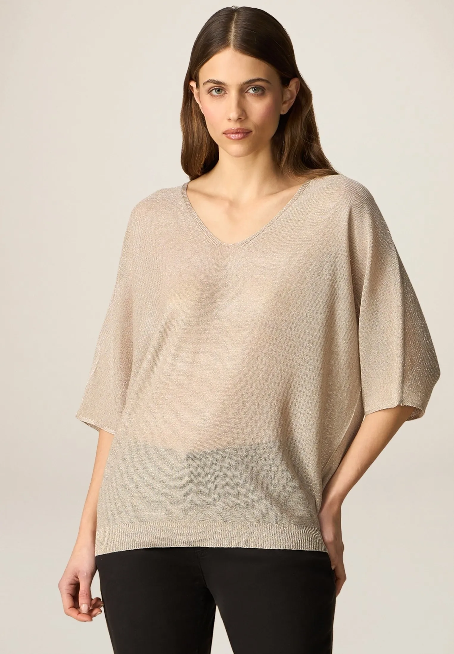 CON MANICHE A KIMONO - Maglione
