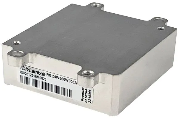 Convertitore c.c.-c.c. 300W, Vin 9 → 53 V c.c., Vout 9.6 → 48V cc