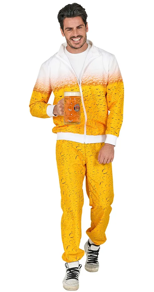 Costume da tuta da jogging da birra unisex